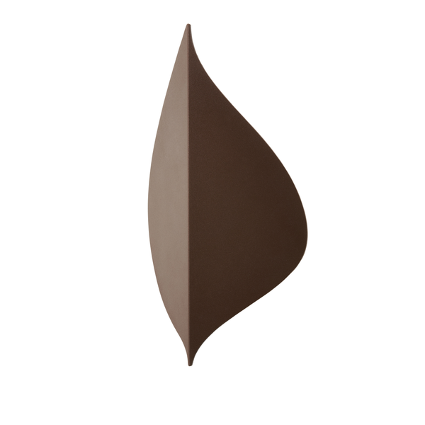 Alani Outdoor LED Leaf Style Wall Light, Rust - Image 3