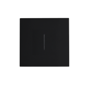 Decorative Glass Switch Black 1 gang