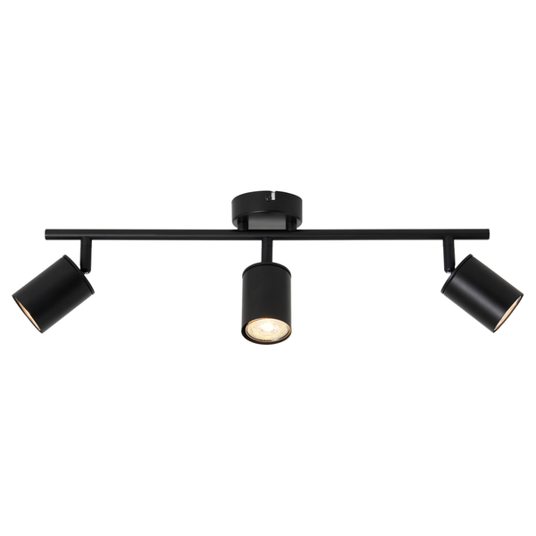 Joshua 3 Light Spotlight Bar - Black - Image 2