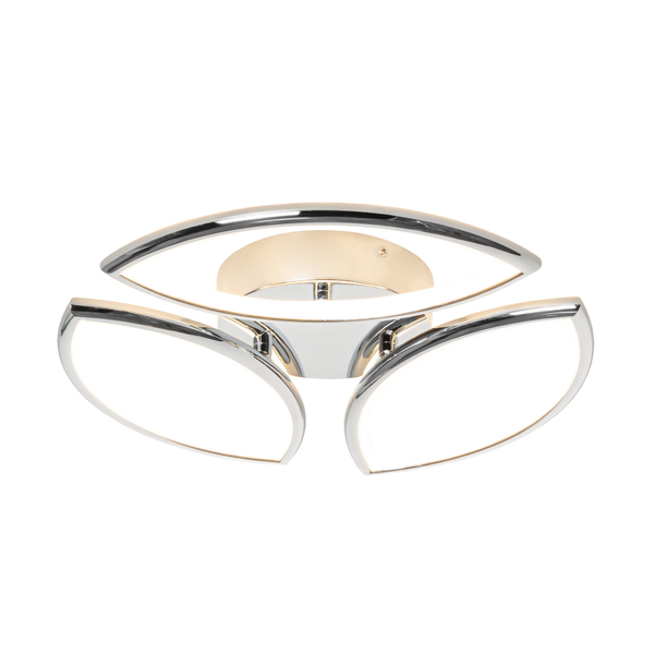 Denver 3 Light LED Bathroom Light Chrome