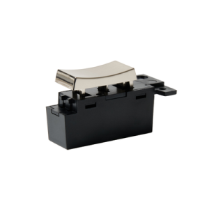 Kinetic Slim Click Grid Switch Dimmable Satin Nickel