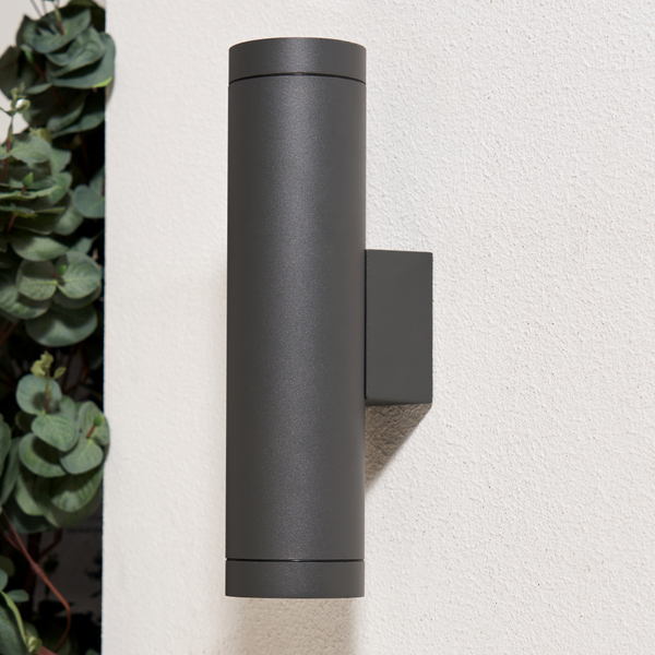 Morro Up and Down Outdoor Wall Light, Anthracite - Image 2