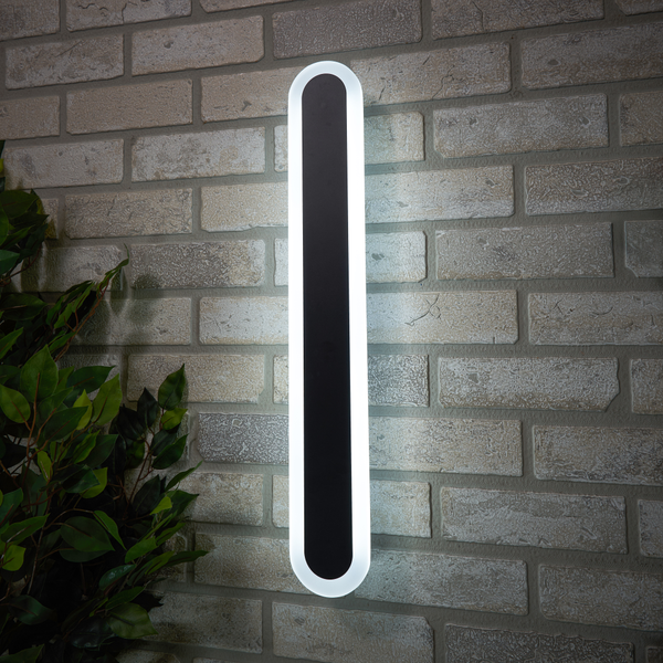 Ren 24 Watt Outdoor CCT Linear Wall Light, Black - Image 2