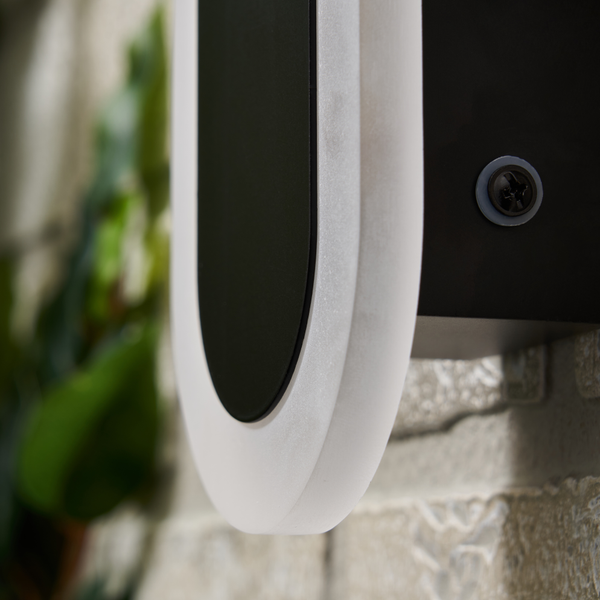 Ren 32w CCT Linear Wall Light 120cm IP65 Black - Image 3