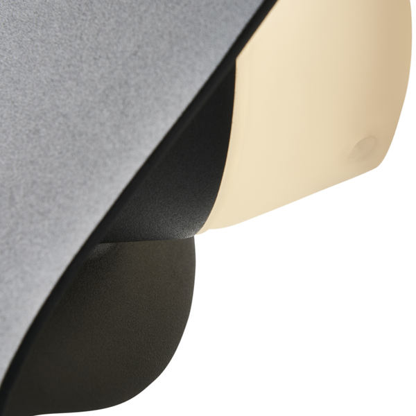 Alani Outdoor LED Leaf Style Wall Light, Anthracite - Image 2