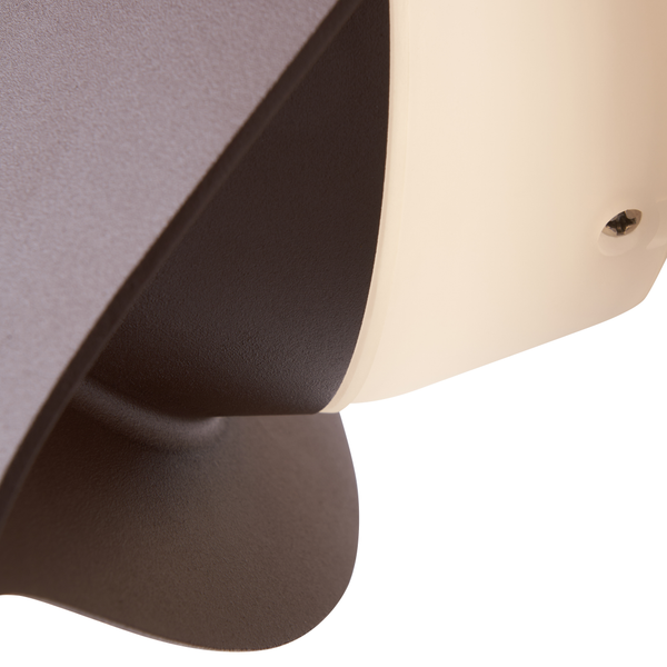 Alani Outdoor LED Leaf Style Wall Light, Rust - Image 2