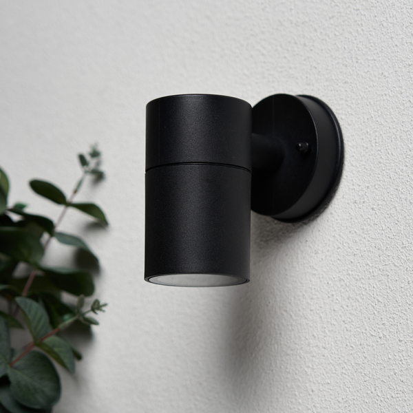 Neso Outdoor Single Up Or Down Wall Light, Black - Image 2