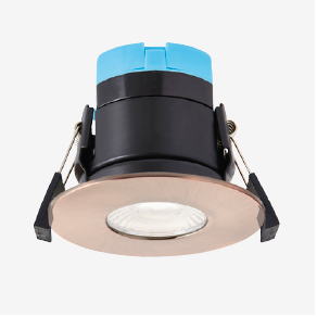 Rhom Fixed LED Fire Rated IP65 Recessed Downlight - Antique Copper - Image 4