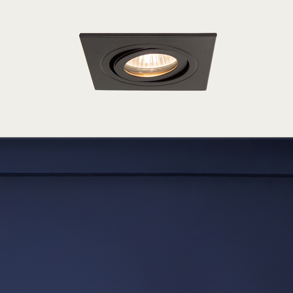 Cali Square IP65 Tiltable Downlight, Matt Black - Image 8