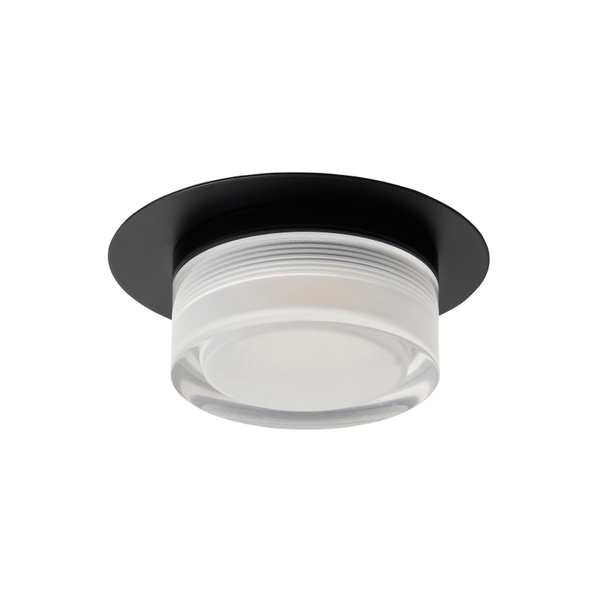 Amalfi LED Bathroom Dual Mount Ceiling Light, Matt black - Image 3