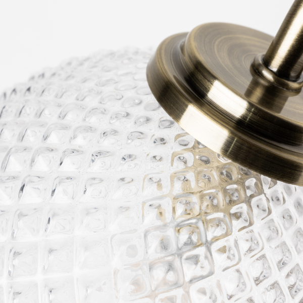 Vermont Wall Light. IP44. Antique Brass - Image 4