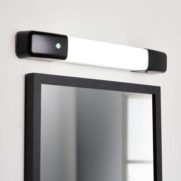 10w LED Shaver Light 3xCCT/Dim IP44 Matt Black - Image 4