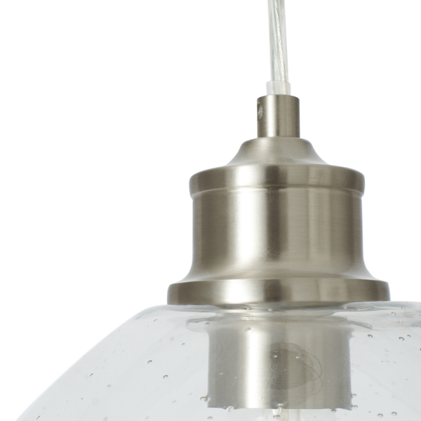Wrenlee 1 Light Kitchen/Diner Pendant - Satin Nickel - Image 6
