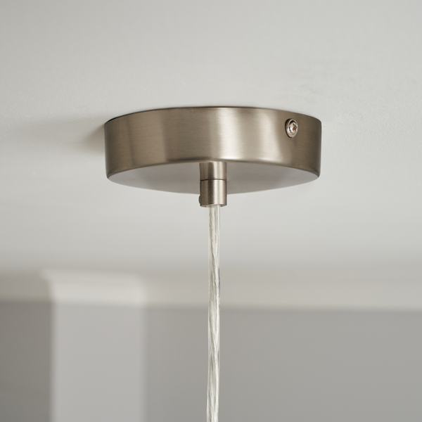 Wrenlee 1 Light Kitchen/Diner Pendant - Satin Nickel - Image 9