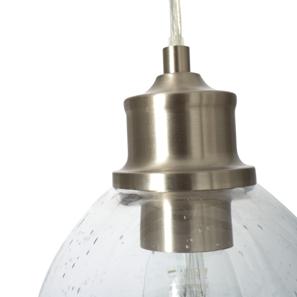 Wrenlee 3 Light Kitchen/Diner Pendant - Satin Nickel - Image 3
