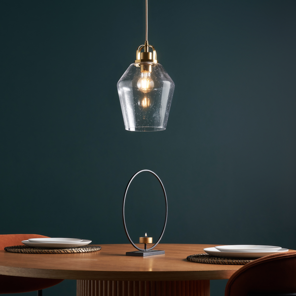 Industrial 3 Light Kitchen/Diner Pendant - Antique Copper - Image 2