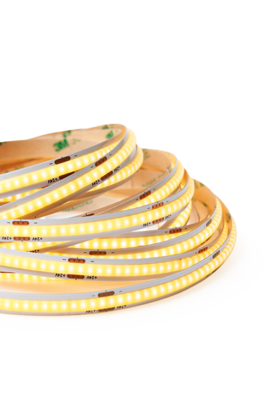 8mm 10w 50m COB Strip 320LED 24V 4000K Ra90 IP20 - Image 3