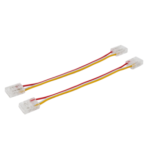 3Pin 10mm StriptoWiretoStripConnector/15cm 20/22 AWG wire
