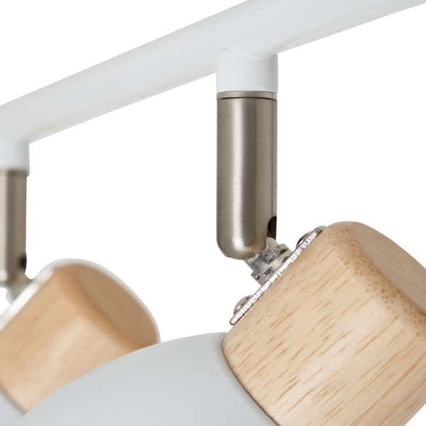 Oliver 4 Light Spotlight Bar White - Image 2