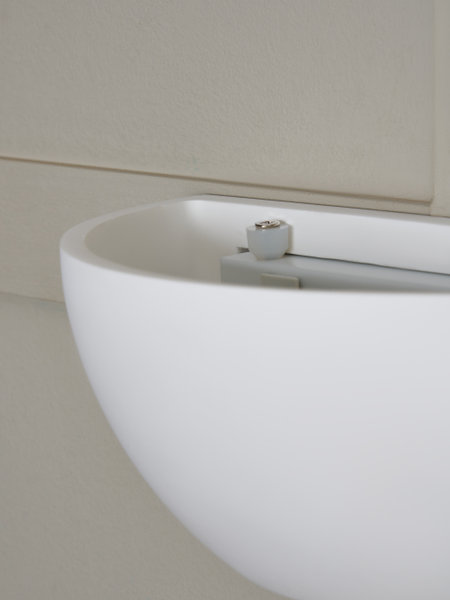 Rhonda Plaster Wall Washer White - Image 2