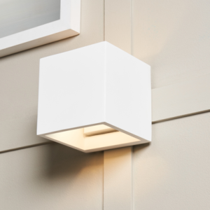 Montilla Up&Down Plaster Wall Light White