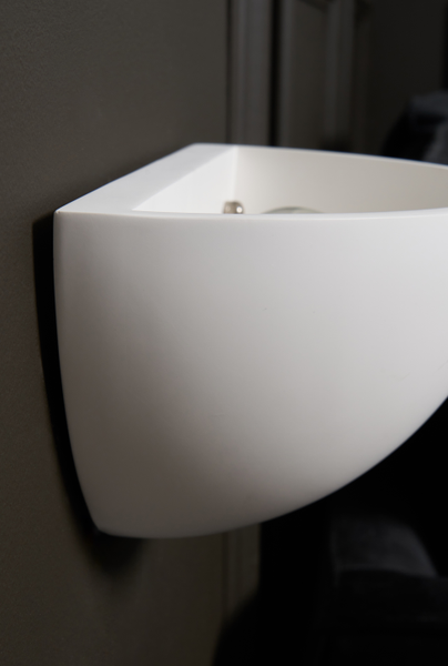 Mao Plaster Wall Qtr Uplighter White - Image 4