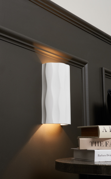 Toledo Up/Down Plaster Wall Light White - Image 2