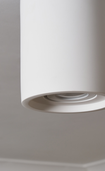 Ubeda Plaster Ceiling Down Light White - Image 5