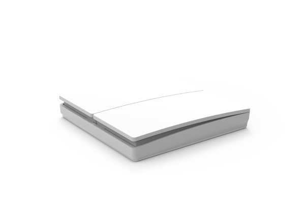 2 Gang Kinetic Push Switch Matt White IP65 - Image 2