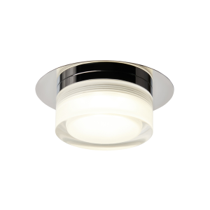 Amalfi LED Bathroom Dual Mount Ceiling Light, Chrome