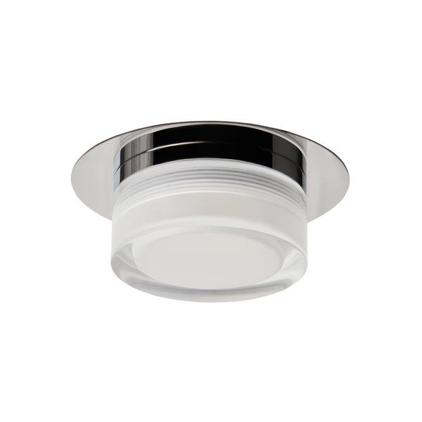 Amalfi LED Bathroom Dual Mount Ceiling Light, Chrome - Image 3