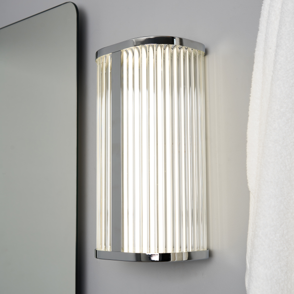 Nayru Bathroom LED CCT Wall Light, Chrome - Image 4
