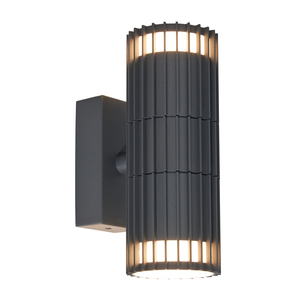 Muto Outdoor Up and Down Wall Light, Anthracite - Image 6
