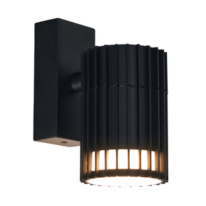 Muto Outdoor Fixed Down Wall Light, Black - Image 6