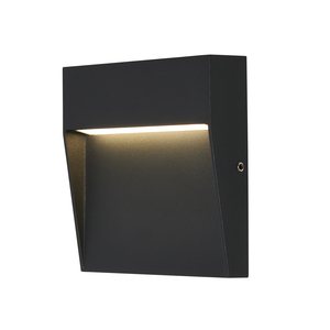 Puya Outdoor LED 10cm Square Wall Light, Anthracite - Image 6