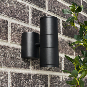 Islay Up and Down Outdoor Wall Light, Black - Image 4