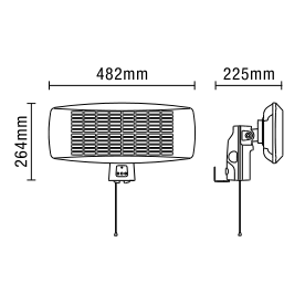 Blaze - Wall Mounted Patio Heater - Image 7