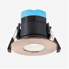 Rhom Fixed LED Fire Rated IP65 Recessed Downlight - Antique Copper - Image 8