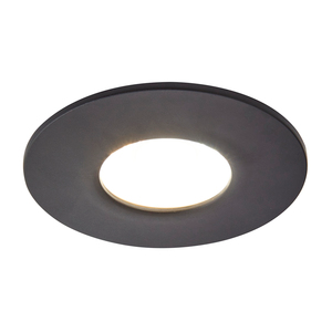 Rhom Fixed LED Fire Rated IP65 Recessed Downlight - Satin Black - Image 7