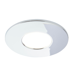 Rhom Fixed LED Fire Rated IP65 Recessed Downlight - Chrome - Image 7