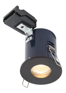 Yate IP65 Fixed Fire Rated IP65 Recessed Downlight - Matt Black - Image 6