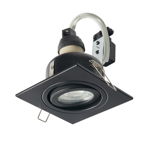Cali Square IP65 Tiltable Downlight, Matt Black - Image 11