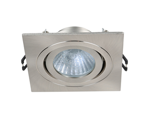 Cali Square IP65 Tiltable Downlight, Satin Nickel - Image 8