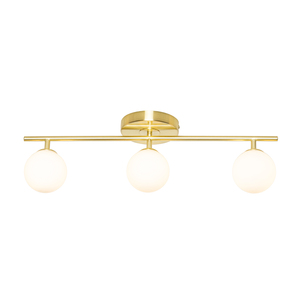 Toronto Bathroom Spotlight. IP44. Sat Brass - Image 7