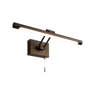 Chai bathroom Picture Wall Light, Matt Black - Image 7