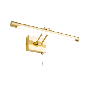 Chai bathroom Picture Wall Light, Satin Brass - Image 6