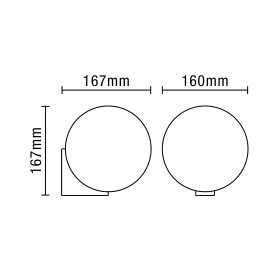 Thiva 1 Light Bathroom Wall Light - Textured Black - Image 4