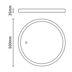 Roc LED Framed Mirror with Demist Black - Image 4