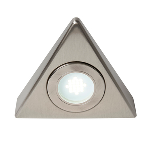 Fonte Triangular Day Light LED Under Kitchen Cabinet Light - Satin Nickel - Image 6