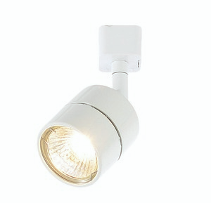 Lustro GU10, Single Track Light Fitting - White - Image 5